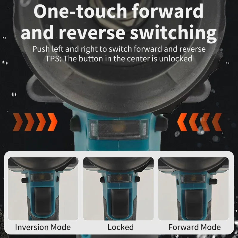 Makita DTW700 18V Brushless Electric Wrench Cordless Drill Screwdriver Free Delivery Large Torque Power Tools Torque Wrench