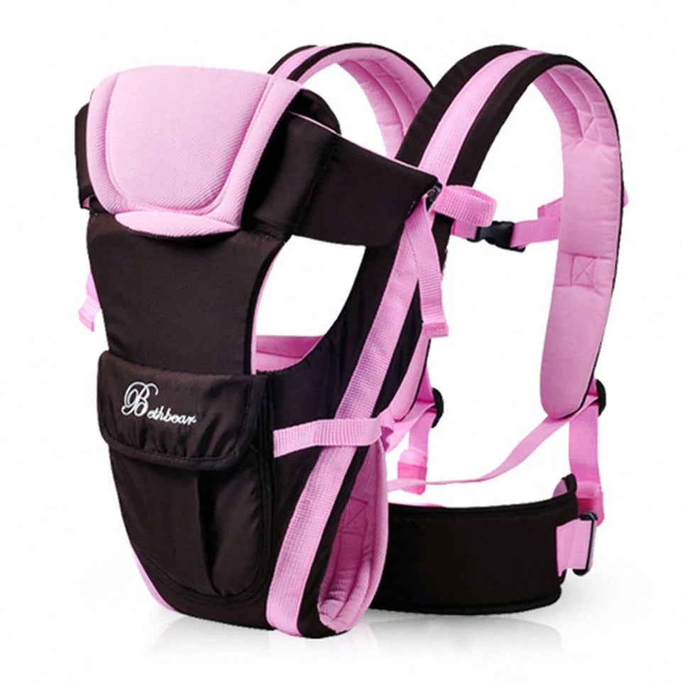 Baby Sling Carrier, 4-in-1 Ergonomic Baby Backpack Carrier, Easily Adjustable Baby Carrier Newborn to Toddler