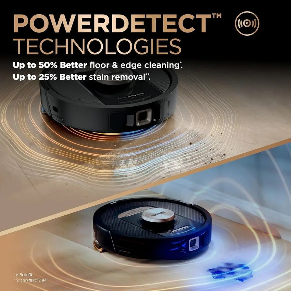 Smart Vacuum and Mop with Auto-Empty, Self-Refill, Pad Wash & Dry, 60-Day Battery, 30-Day Water Tank, Renewed Model