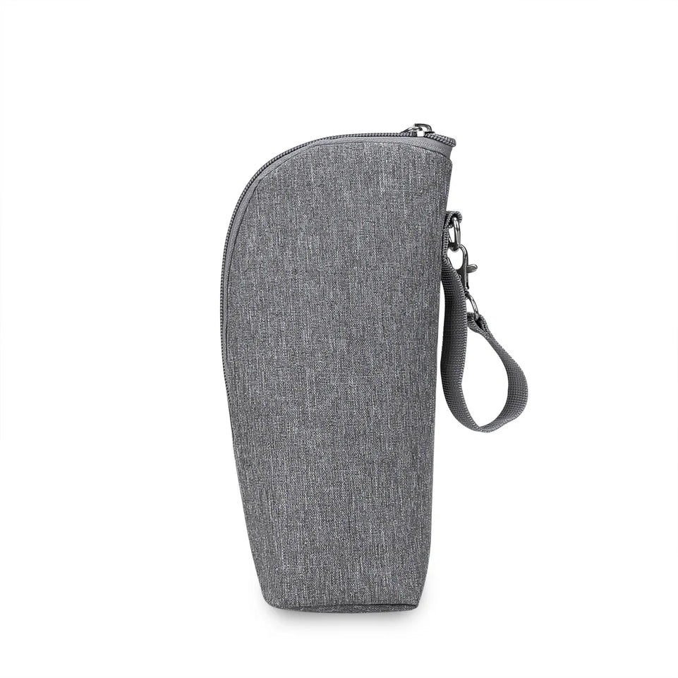 Baby Bottle Warmer Bag Portable Infant Feeding Bottle Aluminum Foil Insulation Outing Stroller Hanging Bag for Storage Cups