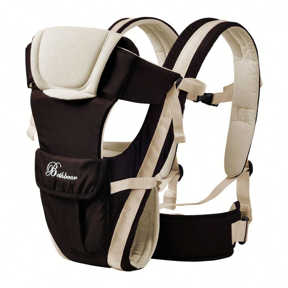 Baby Sling Carrier, 4-in-1 Ergonomic Baby Backpack Carrier, Easily Adjustable Baby Carrier Newborn to Toddler