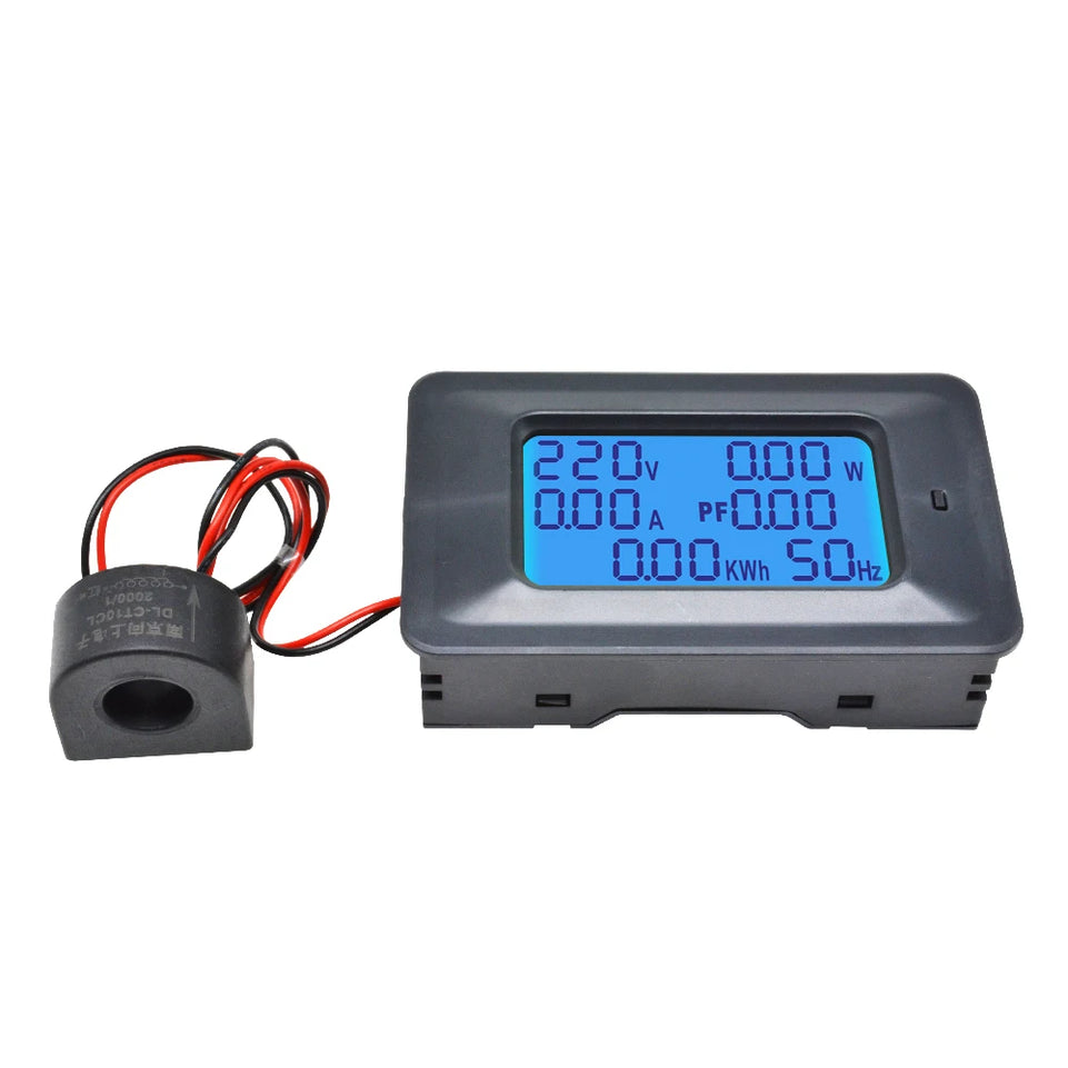 100A AC110-250V Digital LED Display Voltmeter Ammeter Wattmeter Power Energy Meter 220V Volt Wattmeter Tester Detector