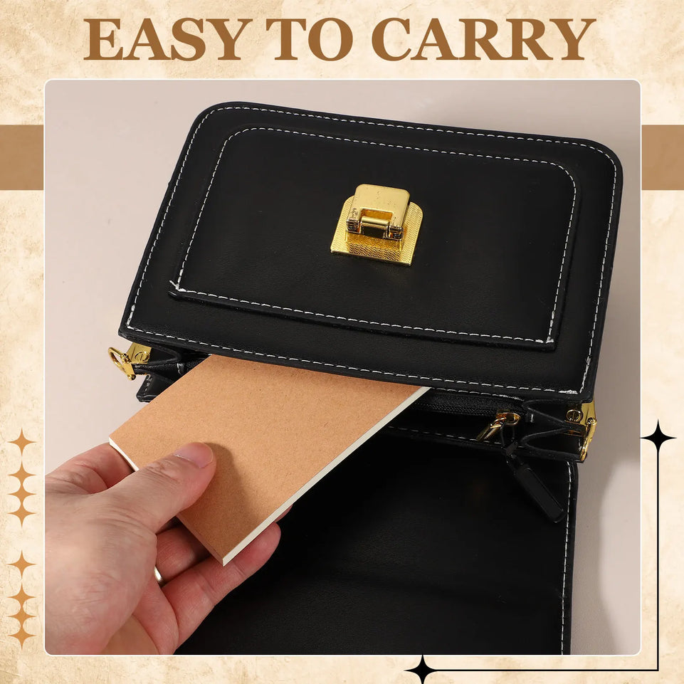 4/8Pcs Portable Field Notes Small Notepads 50Sheet Pocket Notebooks Memo Book to Do List Organizer Planner Daily for Work Office