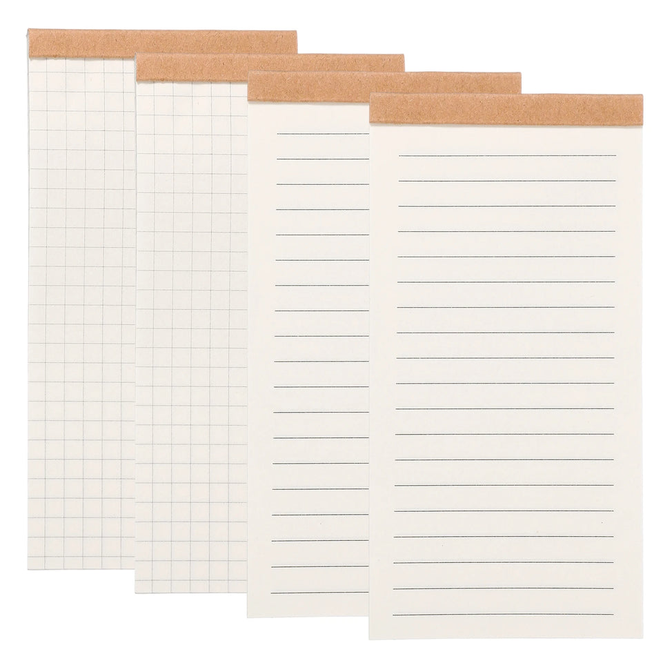 4/8Pcs Portable Field Notes Small Notepads 50Sheet Pocket Notebooks Memo Book to Do List Organizer Planner Daily for Work Office