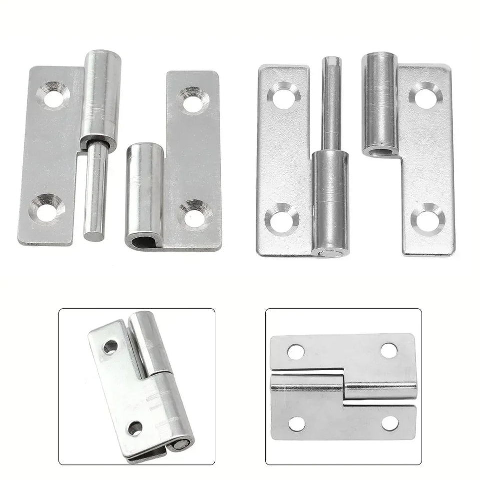 1pc Removable Hinge Stainless Steel Detachable Hinge Slip Joint Flag Lift Off Detachable Door Home Improvement Accessories