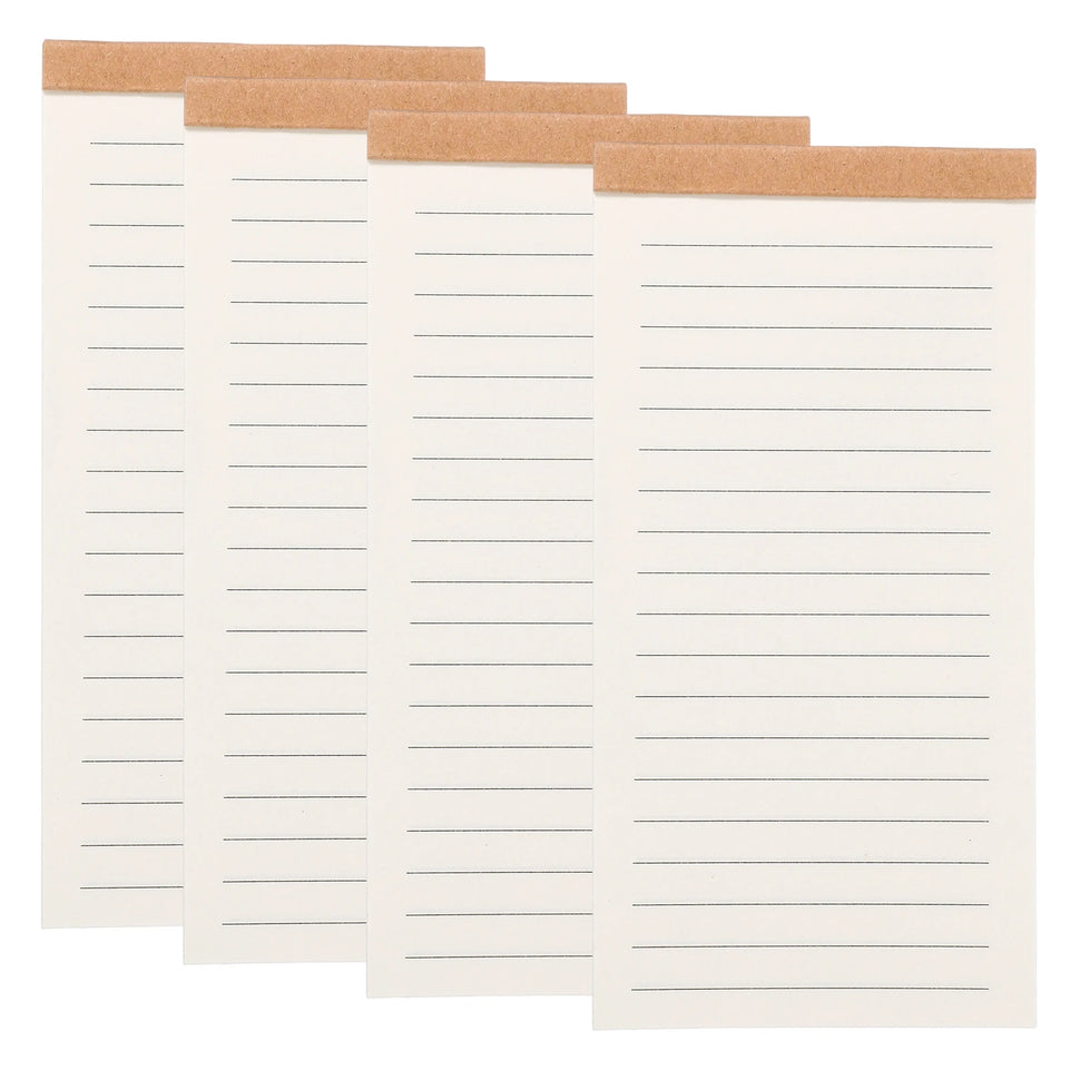 4/8Pcs Portable Field Notes Small Notepads 50Sheet Pocket Notebooks Memo Book to Do List Organizer Planner Daily for Work Office