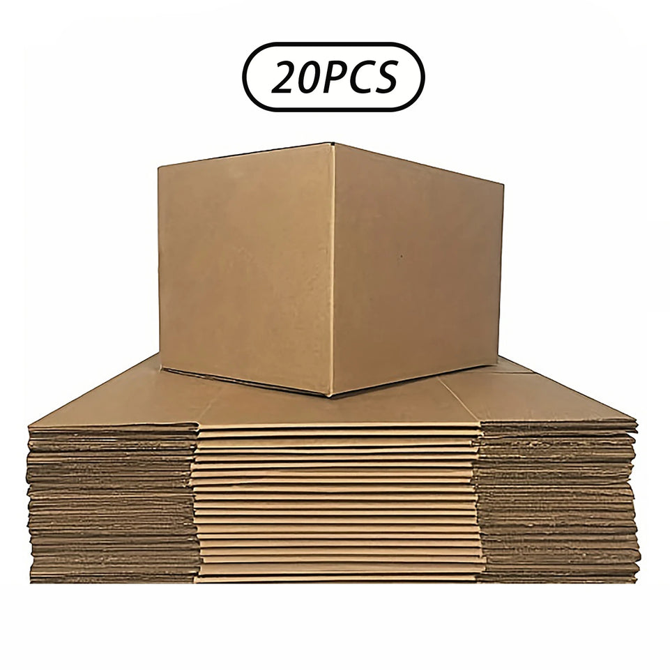 High Quality Brown Corrugated Cardboard Mailer Box With Lids, Mailing Shipping Boxes, 9.1x5.1x6.3in, Single Wall, 32Lb/sq inch