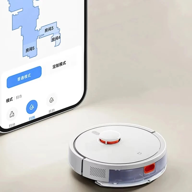 XIAOMI MIJIA Robot Vacuum Cleaners Mop 3C Plus Enhanced Edition Pro C103 5000PA Suction Sweeping Washing Mop APP Smart Planned