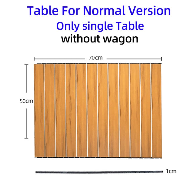 Heavy Duty Outdoor Folding Wagon Cart Large Capacity Collapsible Utility Wagon Trolley Portable Garden Beach Camping Equipment