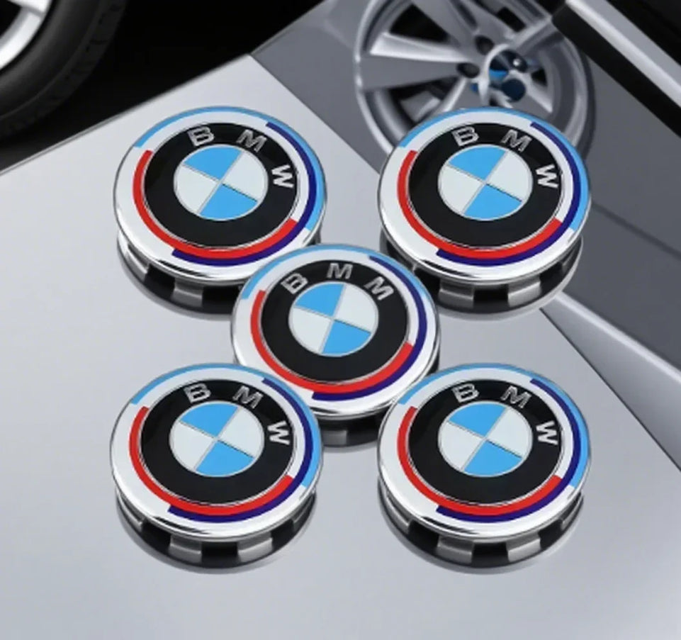4Pcs 68/56mm Car Wheel Center Hub Cap Caps Emblem Logo For BMW X1 X3 X5 E90 E46 E60 F10 F30 F20 G20 E39 E92 G30 E87 E36 F11