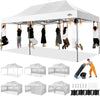 10x20 Heavy Duty Pop Up Canopy Tent with 6 Sidewalls, Waterproof & Windproof for Outdoor Events