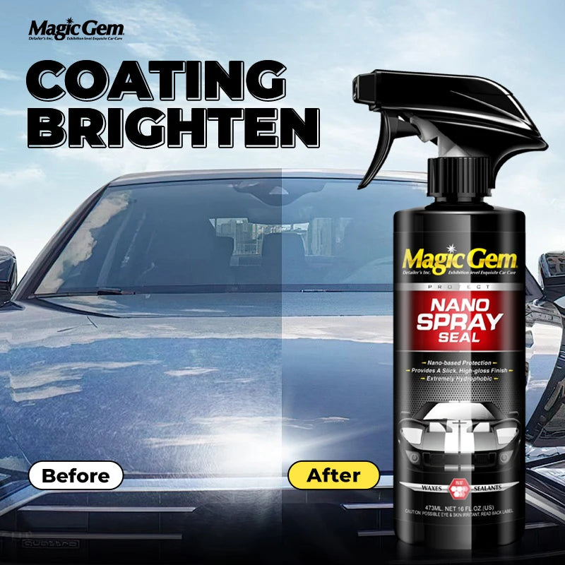Magic Gem Car Ceramic Nano Coating Liquid For Toyota  Crystal Hydrophobic Layer Polishing Paint Agent Car Polish Nanos Coatings