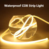 Waterproof Outdoor COB LED Strip Light 220V 110V EU US 288LEDs/M High Bright For Home Garden Billboard Swimming Pool Villa Decor
