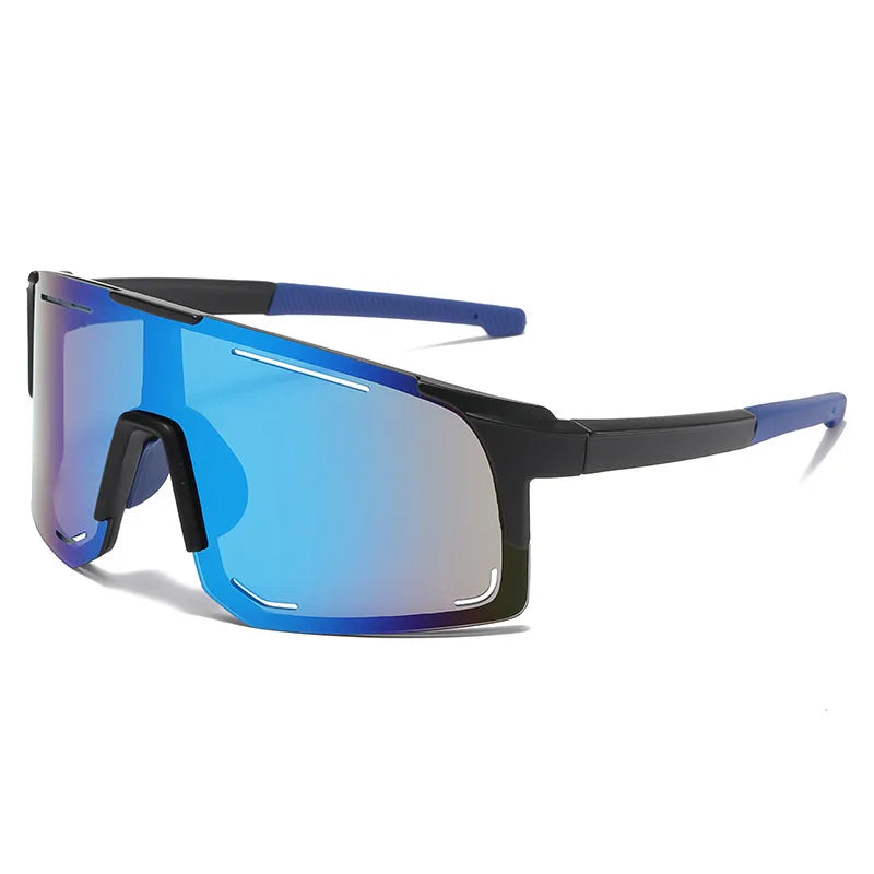 Sports Wrap Around Anti Light Glasses For Women Men Large One Piece Sun Shades For Cycling Fishing Skiing Shades UV400