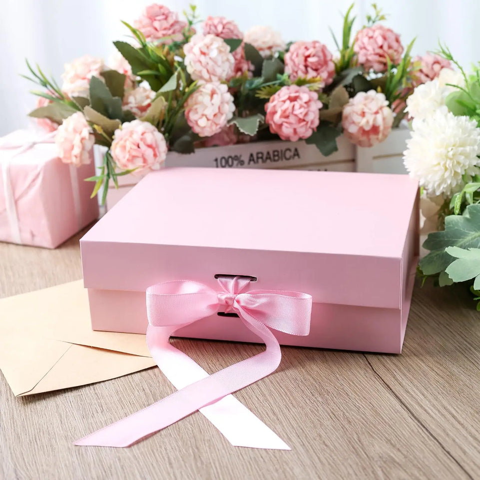 Pink Magnetic Gift Box, Luxury Gift Box, Gift Wrapping Box For Birthday Holiday Party Christmas Halloween Anniversary