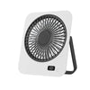 Desk Fan Table Cooling Fan 5-Speed Settings 1200mAh Personal Cooler For Women Men Home Bedroom Beach Camping Outdoor Travel