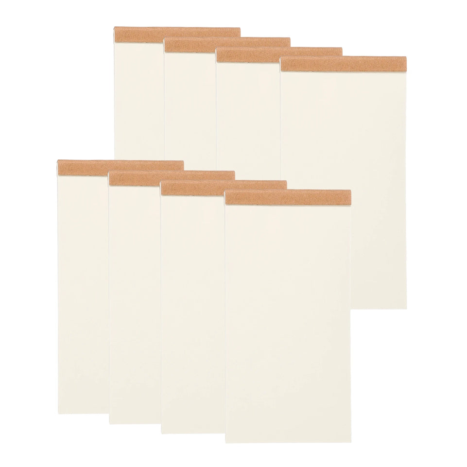 4/8Pcs Portable Field Notes Small Notepads 50Sheet Pocket Notebooks Memo Book to Do List Organizer Planner Daily for Work Office