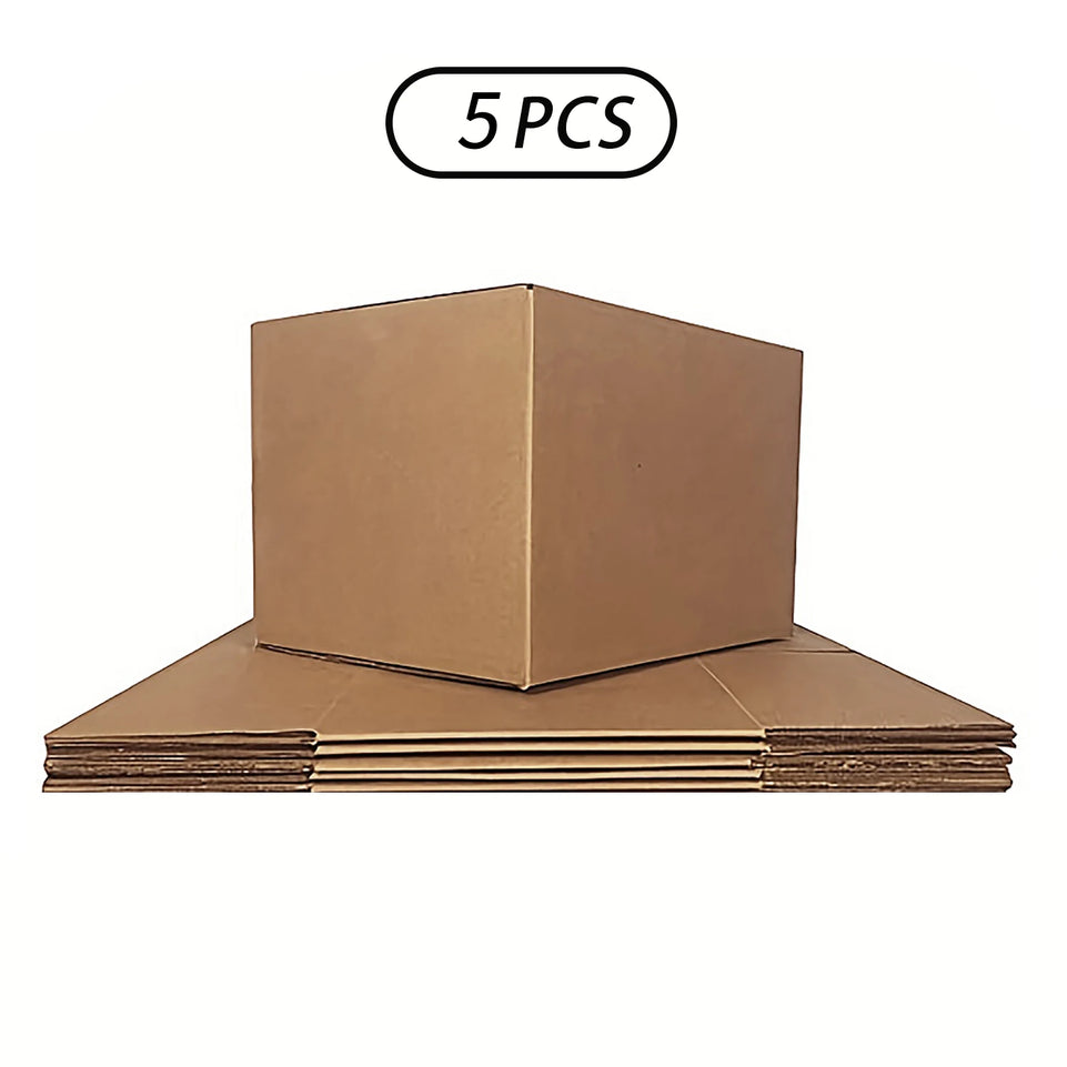 High Quality Brown Corrugated Cardboard Mailer Box With Lids, Mailing Shipping Boxes, 9.1x5.1x6.3in, Single Wall, 32Lb/sq inch
