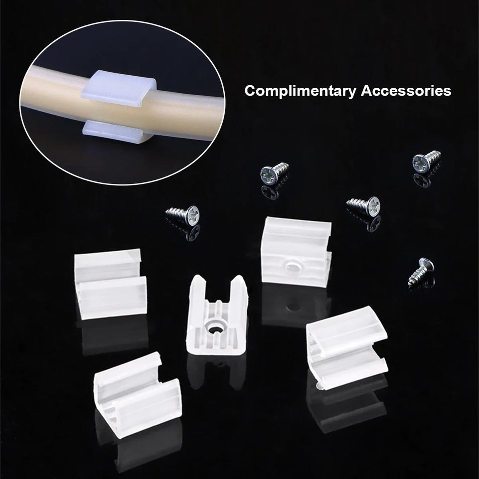 Waterproof Outdoor COB LED Strip Light 220V 110V EU US 288LEDs/M High Bright For Home Garden Billboard Swimming Pool Villa Decor