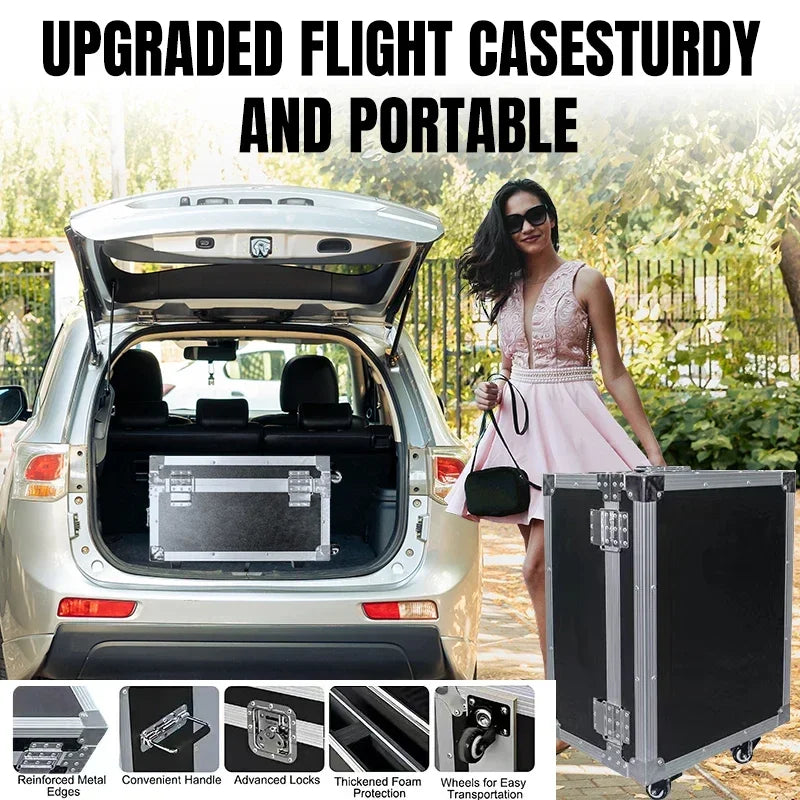 New Portable iPad Photo Booth Machine With Ring Light for 10.2/11/12.9 inch iPad Selfie Photobooth Machine for Party Wedding