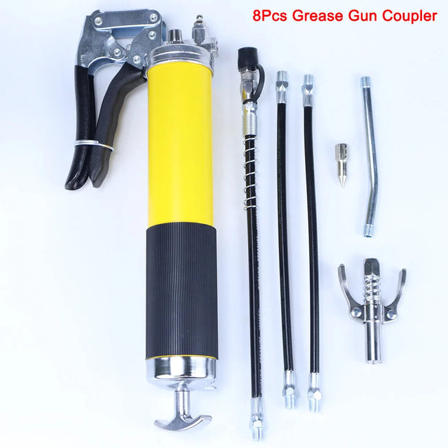 Oil Grease Tool Kit, 7000PSI Heavy Duty Grip Grease Tool Kit Heavy Duty Maintenance Tools for Oil and Car Lubrication SUV Trucks
