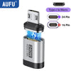 AUFU 240W Magnetic Adapter 24Pin USB4.0 Thunderbolt3 USB C To Type C Fast Charge Magnet USB C Converter Cable 8K USB OTG Adapter