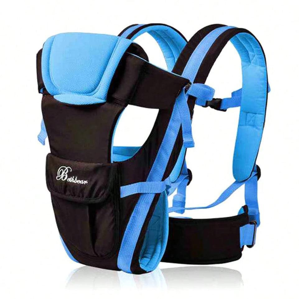Baby Sling Carrier, 4-in-1 Ergonomic Baby Backpack Carrier, Easily Adjustable Baby Carrier Newborn to Toddler