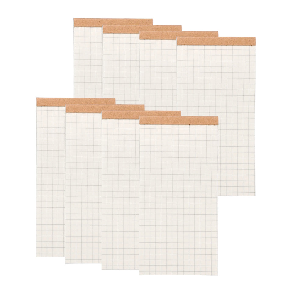 4/8Pcs Portable Field Notes Small Notepads 50Sheet Pocket Notebooks Memo Book to Do List Organizer Planner Daily for Work Office