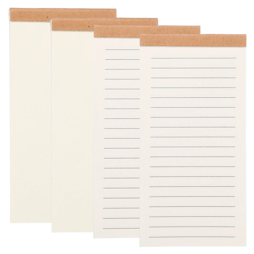 4/8Pcs Portable Field Notes Small Notepads 50Sheet Pocket Notebooks Memo Book to Do List Organizer Planner Daily for Work Office