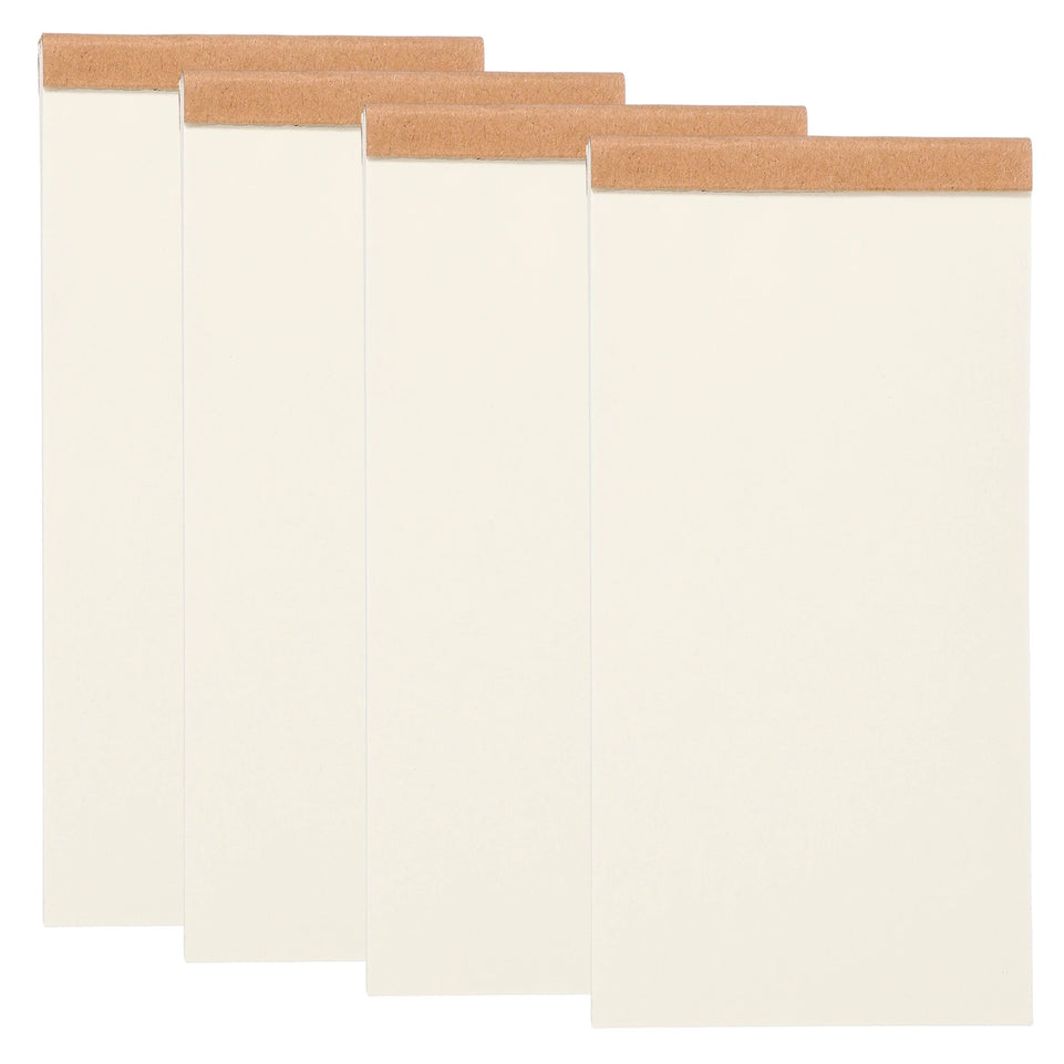 4/8Pcs Portable Field Notes Small Notepads 50Sheet Pocket Notebooks Memo Book to Do List Organizer Planner Daily for Work Office
